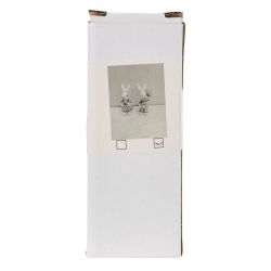 GAEM Фигурка декоративная "Заяц", L3,5 W3,5 H10,5 см, 2в.