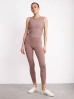 Топ Melrose Ribbed Tank in Dusty Rose