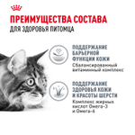 Royal Canin Hair&Skin Care Хэйр Энд Скин Кэа Корм сухой для взрослых кошек поддержание здоровья кожи и шерсти 400г