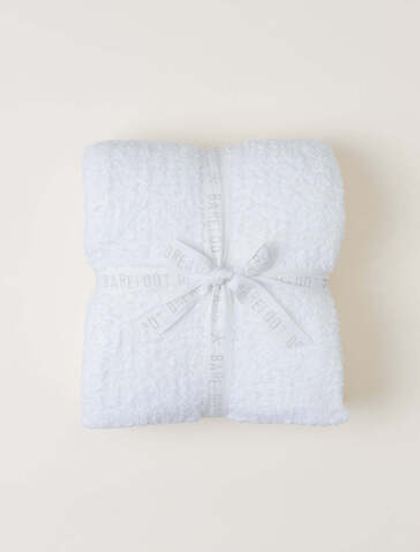 Плед CozyChic Barefoot Dreams 137x183 Белый