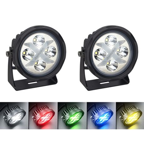 Фары Aurora X ближнего света ALO-R4T3-EQ настраиваемый фон кнопкой