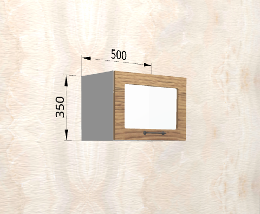 Лофт Дуб цикорий ПГС 500