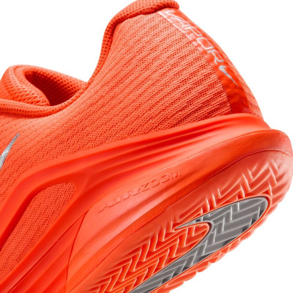 Мужские теннисные кроссовки Nike Zoom Vapor 12 Clay Premium - hyper crimson/metallic silver