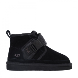 UGG Kids Neumel Snapback Black