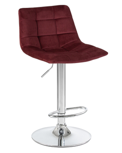 Стул барный DOBRIN TAILOR, винный велюр (MJ9-35)