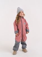Комбинезон Softshell демисезонный "Пепельная роза"