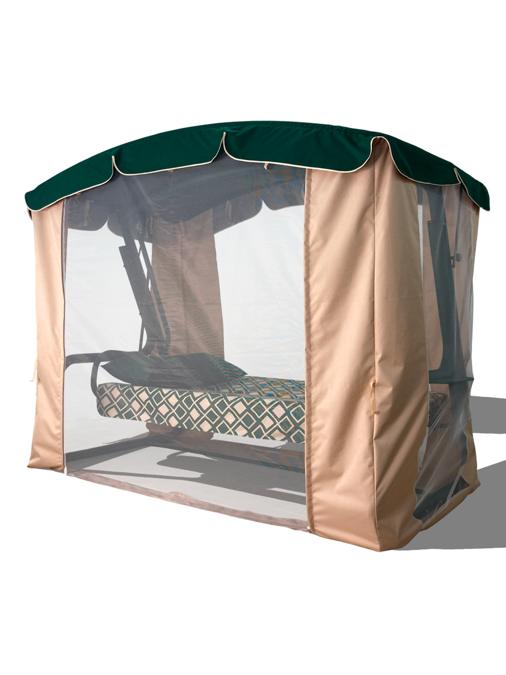 Садовые Качели Геометрия зеленый