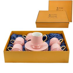 Lenardi 244-029 Чайный набор 12пр. 225 мл в под.уп.(х8) Фарфор