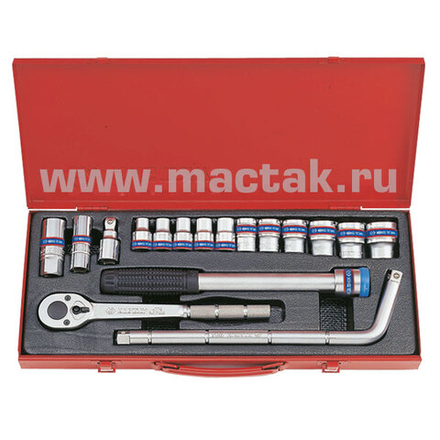 1/2” комплект  торцевых головок 4518MR