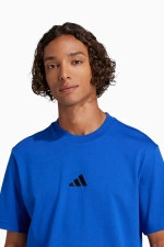 Футболка adidas Essentials Small Logo Single - синий