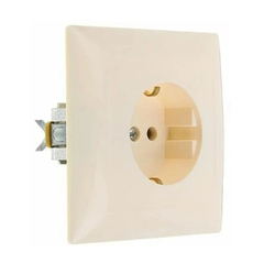 "СЕЛЕНА"Розетка скр. установки одноместная с з/к и з/ш, РС16-400 "с/к" Кунцево Электро