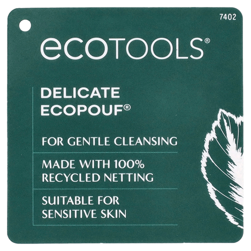 EcoTools, Delicate EcoPouf, 1 губка
