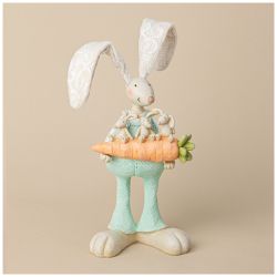 ФИГУРКА ДЕКОРАТИВНАЯ КРОЛИК 11X8X29.5СМ