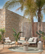 Круглый столик Taimi из бетона для улицы Ø 50 см