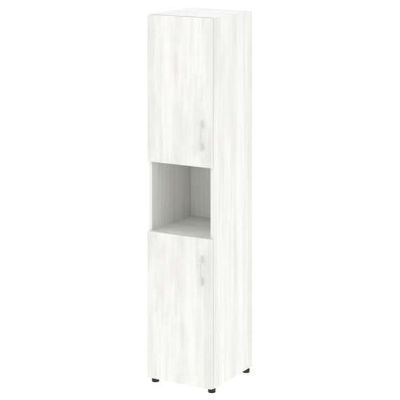 Yalta Шкаф узкий LT.SU-1.5 (L) Снежная Патина 400*450*1987