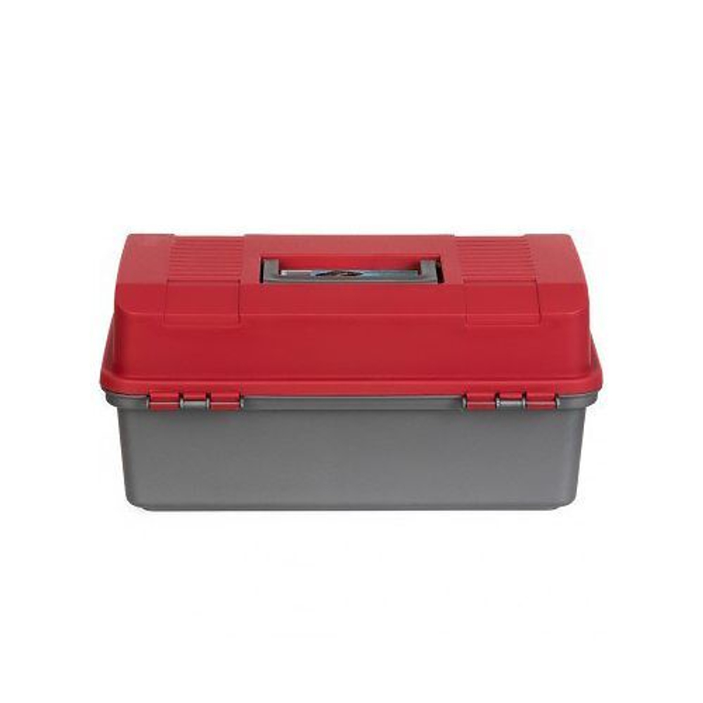 Ящик рыболовный для хранения снастей двухполочный синий