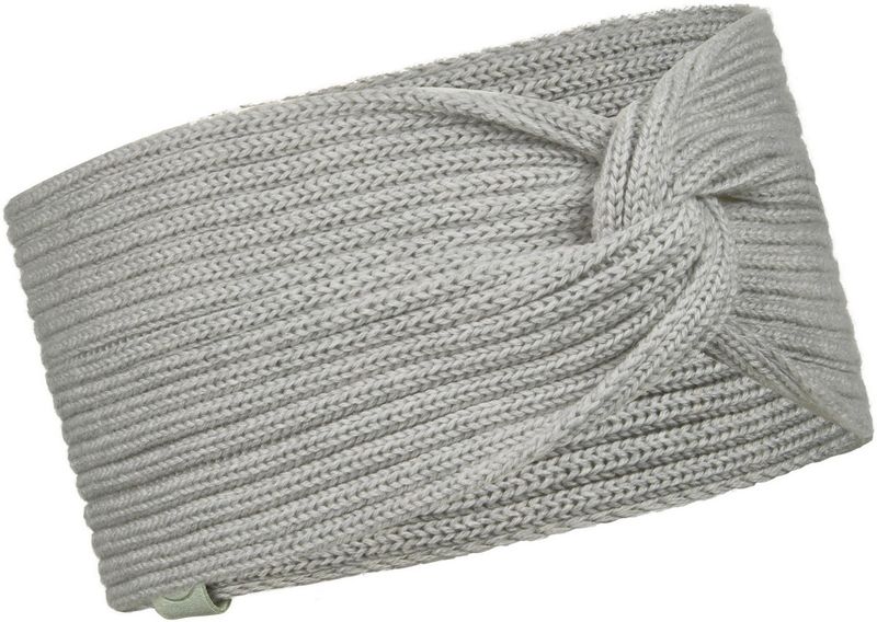 Вязаная повязка на голову Buff Headband Knitted Norval Light Grey Фото 1