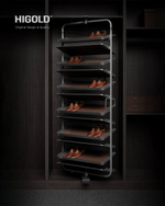 Вращающаяся полка для обуви, 685x355x(1350-1550), 8 уровней