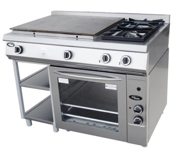 Плита газовая со сплошной поверхностью и духовкой  Ф6ЖТЛСПДГ(п) (2+2) арт. 13021п