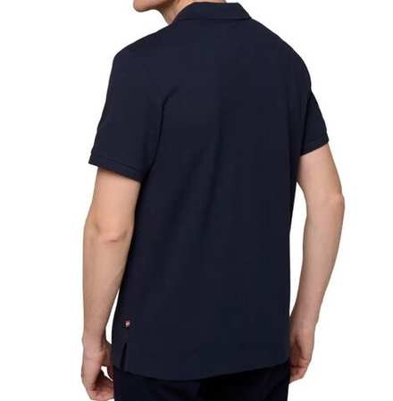 Теннисное поло Roland Garros Basic Islande - navy