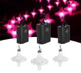 Kinetic Light 50×45 см — кинетический световой цветок с одной лебёдкой RGBW
