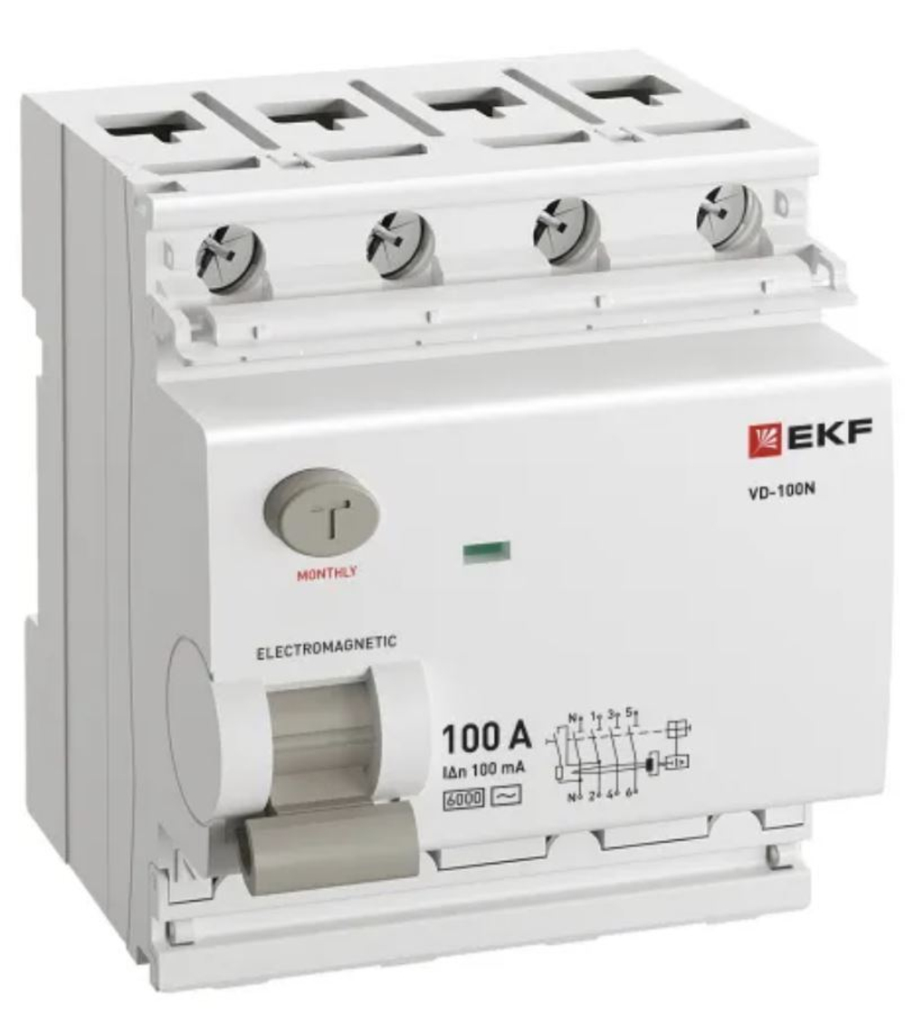 УЗО  EKF E1046M100100