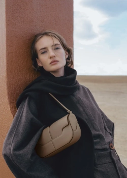 POLENE СУМКА OSMO, ТЕМНО-СЕРЫЙ