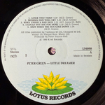 Peter Green - Little Dreamer (Швеция 1980г.)