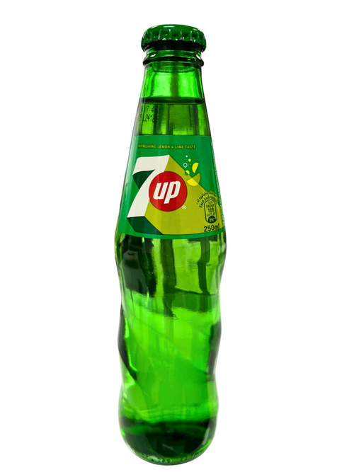 Газированный напиток 7UP 250мл ст/б