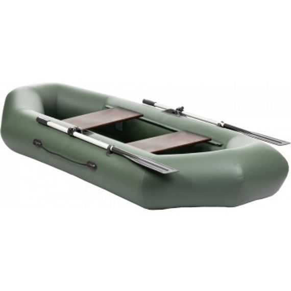 Лодка Тонар Бриз А260 (надувное дно) зеленый
