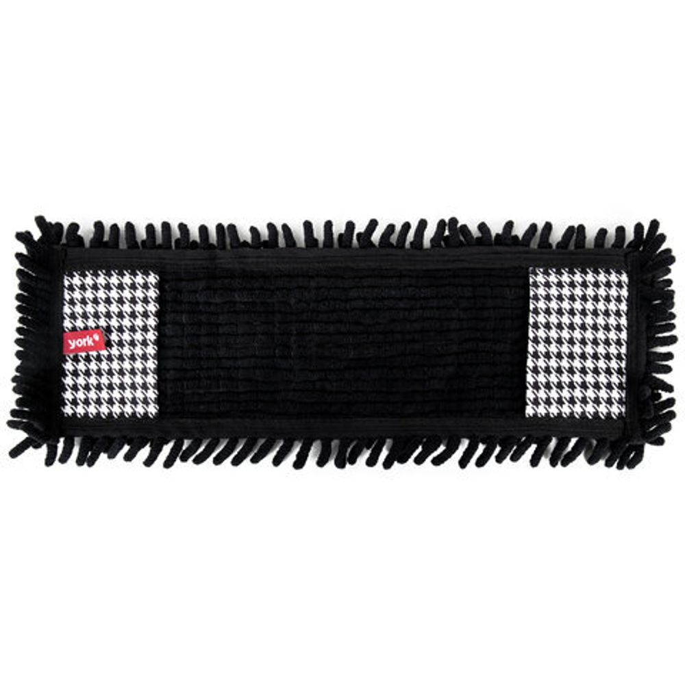 Швабра с флаундером 40 см с насадкой МОП, черенок 85-140 см, насадка МОП (608414), YORK "Pepita", 81302