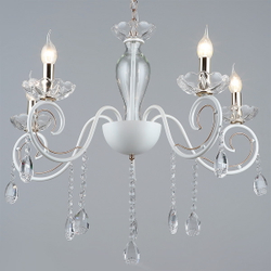 Люстра потолочная Reluce E14  03950-0.4-05 WT+FGD