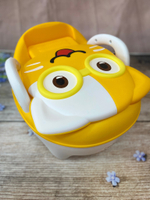 PITUSO Детский горшок Котик в очках Yellow/Желтый 32*27*39 см