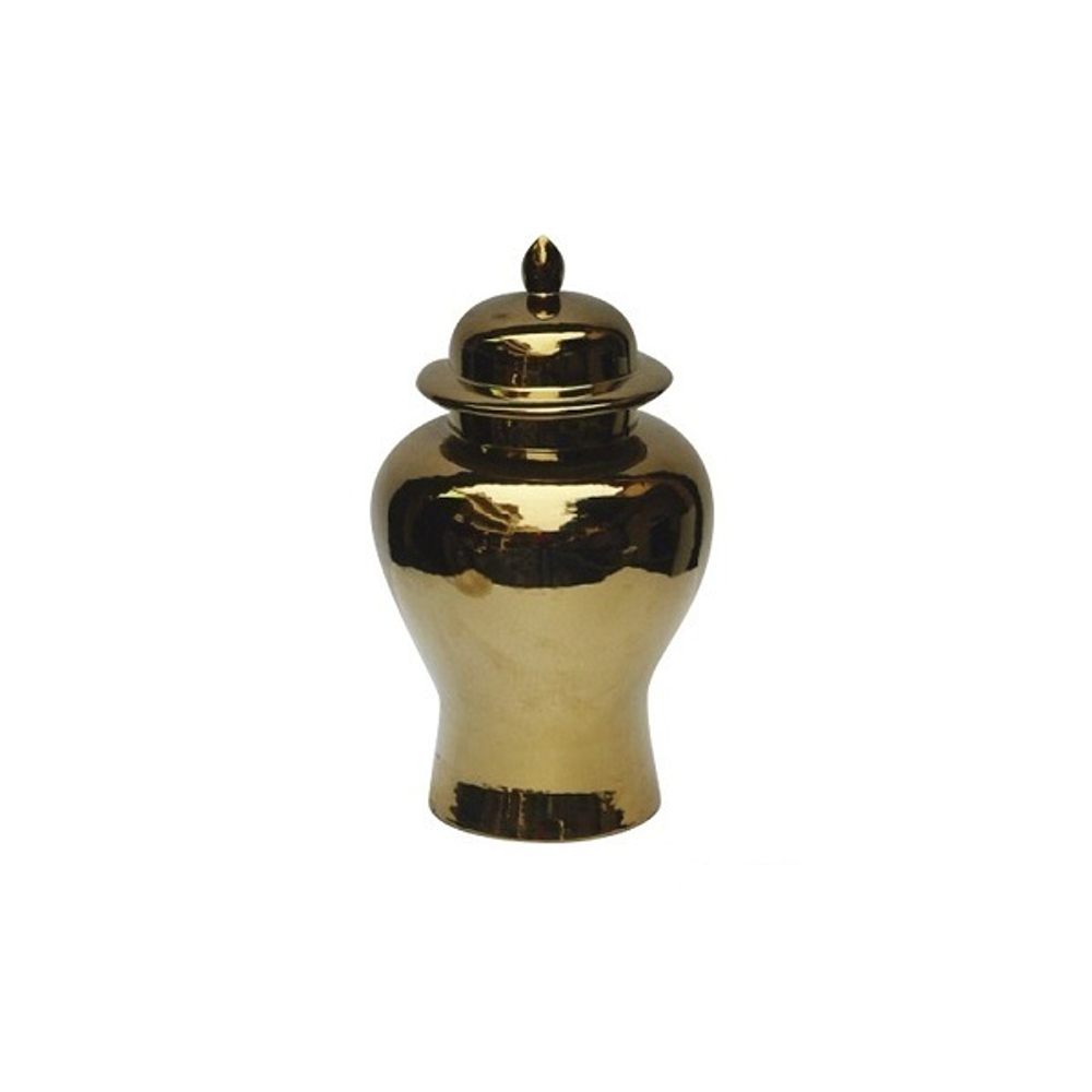 Ваза с крышкой 46 см [Арт. MET.704/OR]