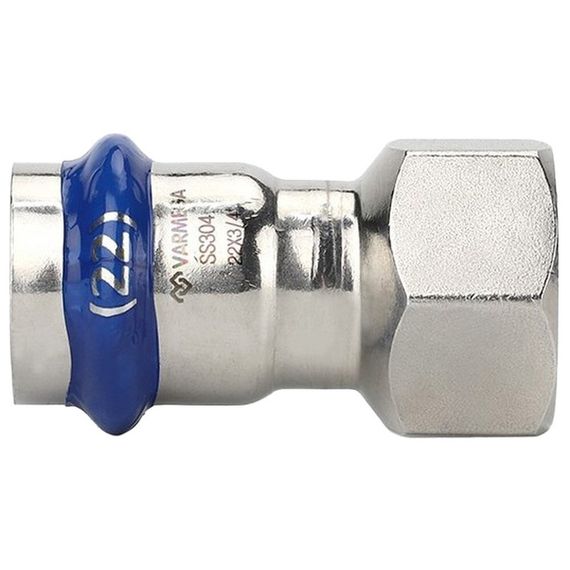 Муфта VARMEGA раструбная Inox Press ВР 22x3/4quot;