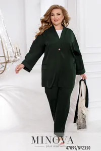 Костюм 2350-темно-зеленый Minova