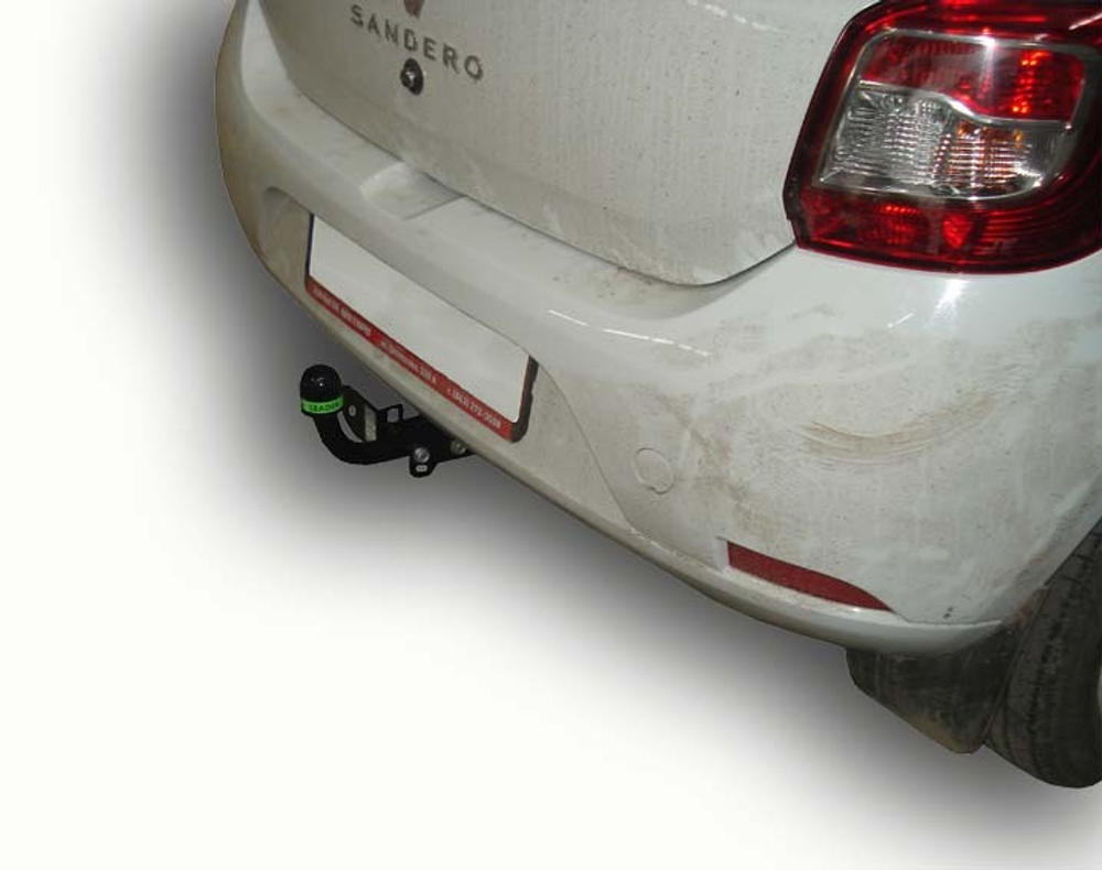 Фаркоп(прицепное) Лидер-Плюс для RENAULT LOGAN 2005- , SANDERO 2014- (паспорт и сертификат в комплекте)(без электрики)R114-A