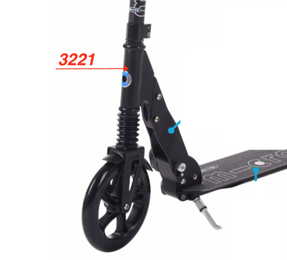 Рулевая колонка SUSPENSION черный