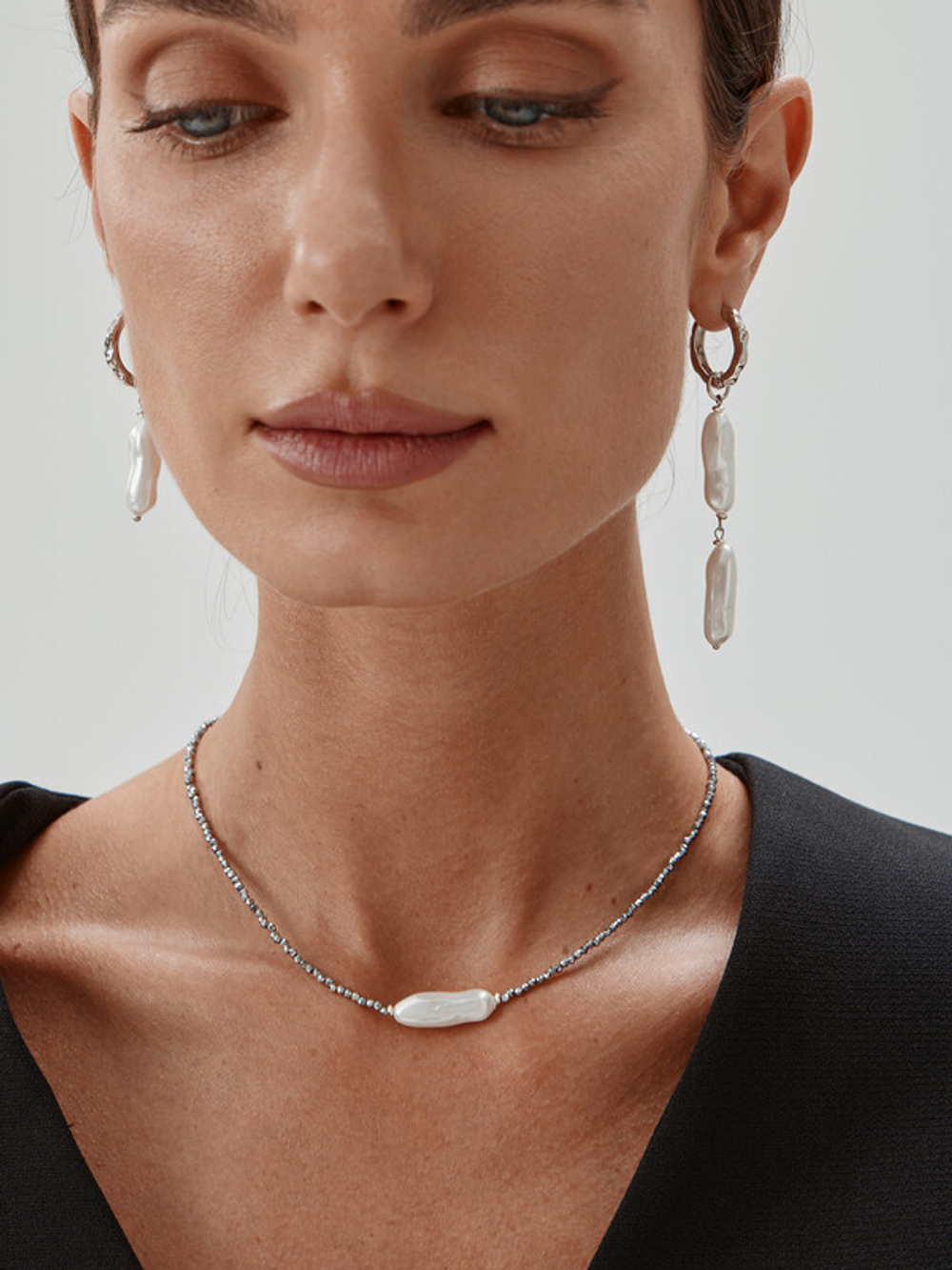91003225 Колье Selena Pearls