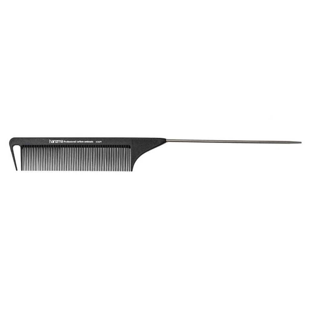Парикмахерская расчёска Harizma Carbon Antistatic h10679