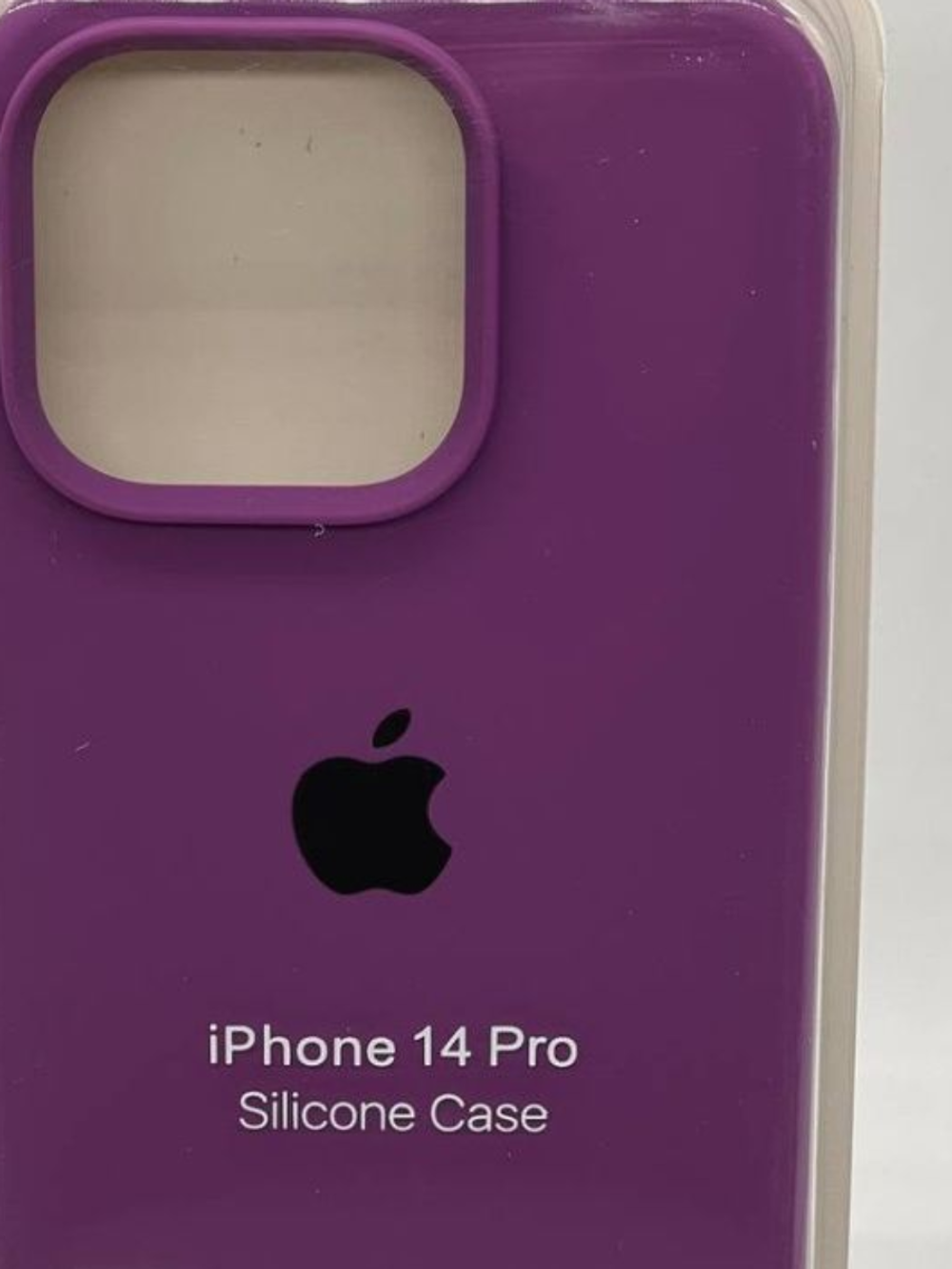 Накладка iPhone 14 Pro силикон бургунди