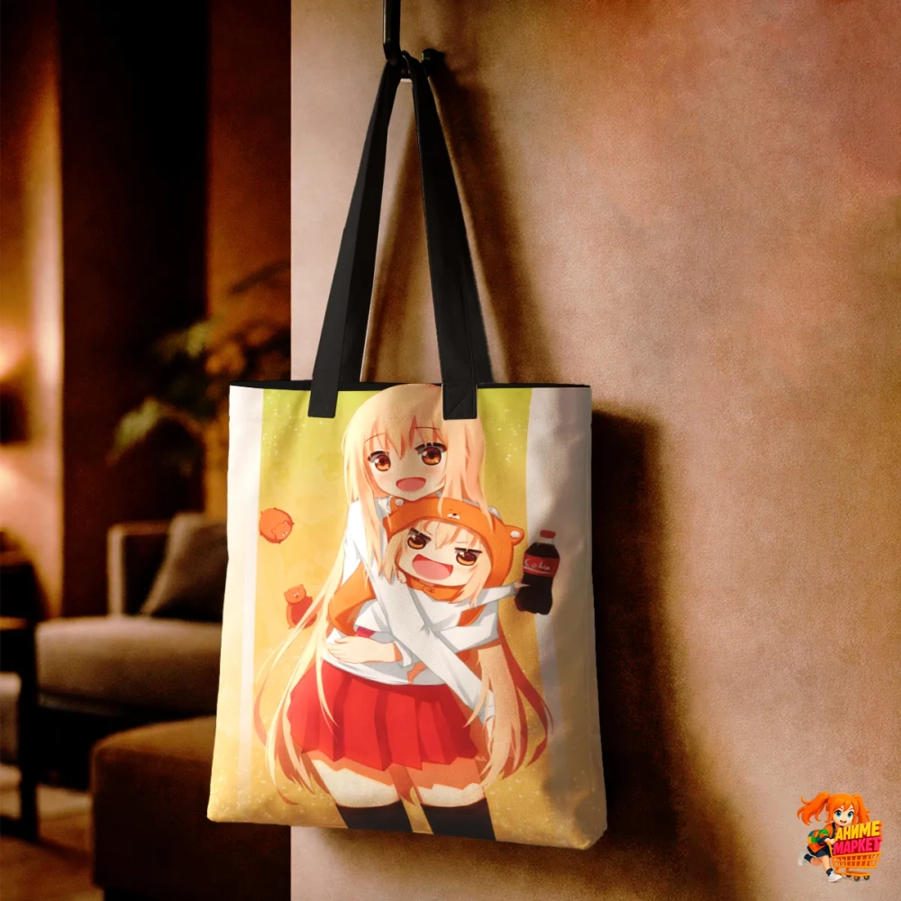 Сумка шоппер с принтом Himouto! Umaru-chan