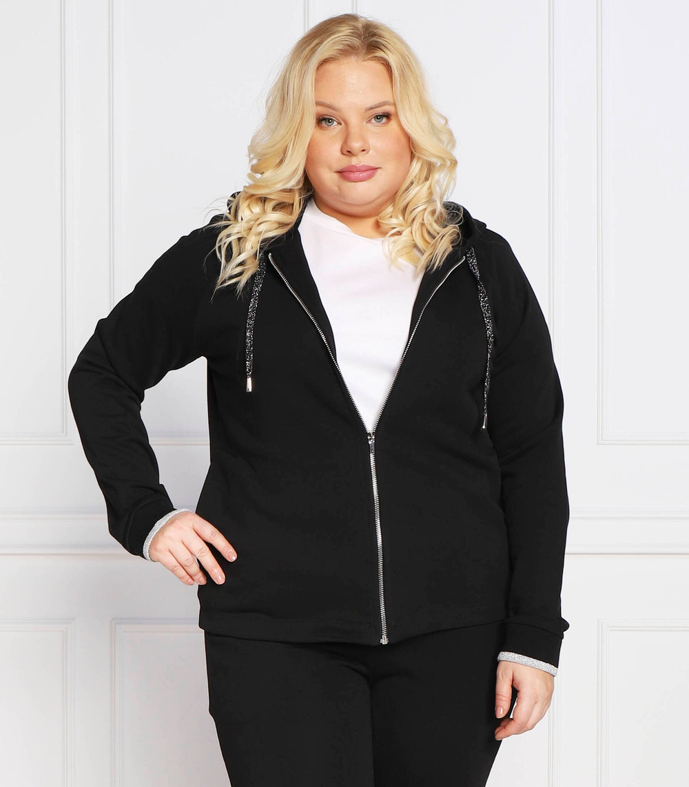 Худи odessa plus size Persona by Marina Rinaldi - черный(1913062)