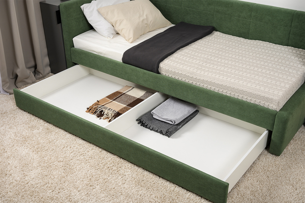 Кровать одинарная Марвэл 90, EPIC 70 MOSS