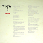Toto / Turn Back (LP)