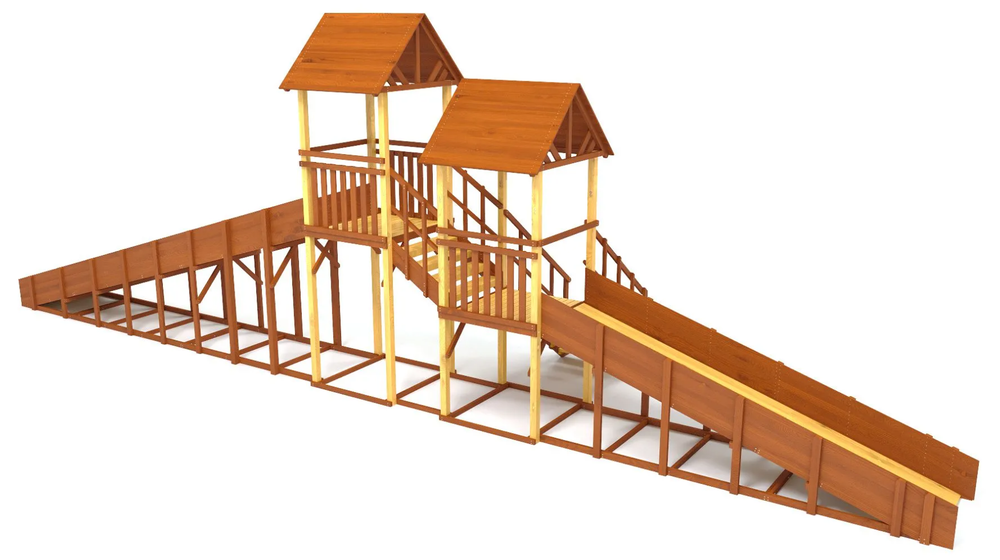 Зимняя горка Савушка Зима 7/4