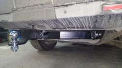 Фаркоп под квадрат для Land Rover Discovery 3-4/ Range Rover Sport, 2004-2017, Бизон.FA 0150-E