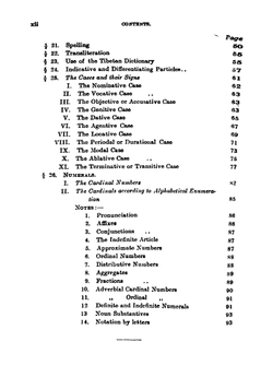 A grammar of the Tibetan language, literary and colloquial | Hannah Herbert Bruce