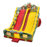 Коммерческий батут-горка "Царь зверей-2"