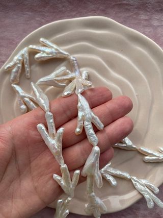 Бусина "Жемчужная веточка" 14-25мм (1шт)